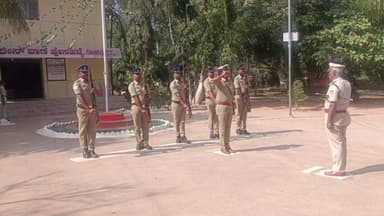 ಕೂಡ್ಲಿಗಿ: ಹೊಸಹಳ್ಳಿ ಪೊಲೀಸ್ ಠಾಣೆಗೆ ವಿಜಯನಗರ ಹೆಚ್ಚುವರಿ ಪೊಲೀಸ್ ಅಧೀಕ್ಷಕರಾದ ಮಂಜುನಾಥ್ ಭೇಟಿ