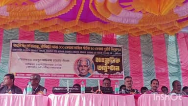 ছাতনা: রামপুর আদিবাসী হাড়িয়াড় গাঁওতা এর তরফে অলচিকি ভাষা দিবস পালন উপলক্ষে সাংস্কৃতিক অনুষ্ঠান আয়োজন রামপুর গ্রামে