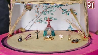 डॉ. इकबाल सक्का ने बनाई अनोखी कलाकृति, चांदी की सूक्ष्म कलाकृतियों से दर्शाया ईसा मसीह का जन्म
#NewsUpdate #newsfeed #Ne...