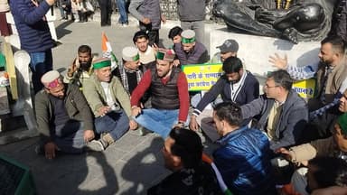 आज चंबा में कांग्रेस युवा द्वारा भाजपा के खिलाफ एक रैली निकाली गई। #ChambaNews #कांग्रेस #cmshukhu Ajay Himachal News #...