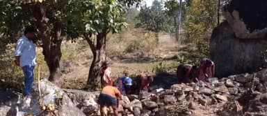 दंतेवाड़ा: दंतेवाड़ा जिले में लूज बोल्डर चेक डेम से जल संरक्षण और ग्रामीण विकास को मिली सुदृढ़ता