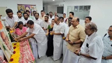 കണ്ണൂർ: മുൻ മുഖ്യമന്ത്രി കെ കരുണാകരൻ്റെ 15-ാം ചരമ വാർഷികദിനം DCC യിൽ ആചരിച്ചു