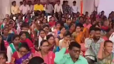 पालघर: पालघर जिल्हाधिकारी कार्यालयासमोर भारताचा मार्क्सवादी लेनिनवादी पक्षाचे धरणे आंदोलन