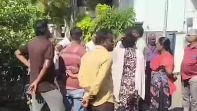 ஈரோடு: திருநகர் காலனி பகுதியில் நாடார் முன்னேற்ற சங்கம் என்ற பெயரில் மாத சீட்டு நடத்தி மோசடி சங்கத் தலைவர் கடையை பொதுமக்கள் முற்றுகை