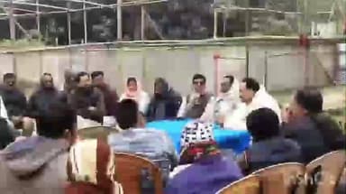 রতুয়া ২: শিক্ষা ও প্রদর্শনী মূলক রতুয়ার ময়দানে আমার মেলা নামে একটি মেলা কে কেন্দ্র করে বিধায়কের উপস্থিতিতে সভা