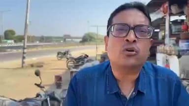 বারুইপুর: রাস্তার কাজের জন্য কেটে ফেলা হয়েছে একের পর এক মোটা মোটা গাছ যা নিয়ে বিস্ফোরক মন্তব্য bjp নেতা গৌতম চক্রবর্তীর