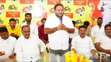 కుప్పం: టిడిపి కార్యాలయంలో వైసీపీని వీడి టిడిపిలో చేరిన 25 కుటుంబాలు ఆహ్వానించిన ఎమ్మెల్సీ కంచర్ల శ్రీకాంత్