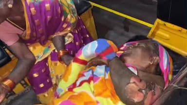 రావికమతం మండలంలో చీరకు నిప్పంటుకొని వృద్ధురాలికి తీవ్ర గాయాలు