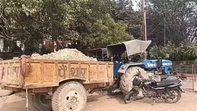 #रसूलाबाद खनन पर तहसील प्रशासन की बड़ी कार्रवाही,अवैध खनन करते 5 ट्रैक्टर पकड़े,हड़कंप।