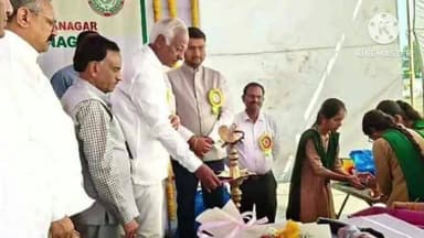 ఘన్పూర్ స్టేషన్: నిడిగొండ గ్రామంలో కిసాన్ మేళా కార్యక్రమంలో పాల్గొన్న ఎమ్మెల్యే కడియం శ్రీహరి