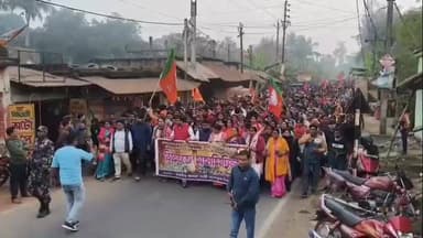 খানাকুল ১: বাংলাদেশে সংখ্যালঘু হিন্দুদের উপর লাগাতার অত্যাচার এবং দিপু দাসকে জীবন্ত পুড়িয়ে মারার ঘটনার প্রতিবাদ খানাকুলে