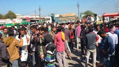 बासोदा: बासौदा मंडी में किसान-व्यापारी विवाद, दोनों पक्षों का प्रदर्शन