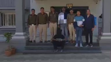खकनार: खकनार पुलिस का बड़ा वार: पंजाब का हथियार तस्कर गिरफ्तार, 3 देशी पिस्टल और मैगजीन जब्त