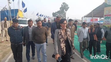 मखदुमपुर: वाणावर महोत्सव की सफलता के लिए डीएम और एसपी ने किया कार्यक्रम स्थल का निरीक्षण, अधिकारियों को दिए निर्देश