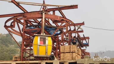 मखदुमपुर: वाणावर पहाड़ी क्षेत्र में पर्यटन विकास हेतु डीएम ने निर्माणाधीन रोपवे कार्य का निरीक्षण किया