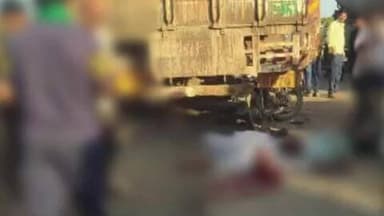 माहूर: वाई बाजार नजीक उभ्या ट्रकवर मोटारसायकल आदळुन भिषण अपघात; अपघातात दोघांचा मृत्यू, एक जखमी