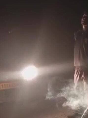 पोखरी: पोखरी हरिशंकर गुनियाल सड़क पर भालू दिखा, गश्त जारी