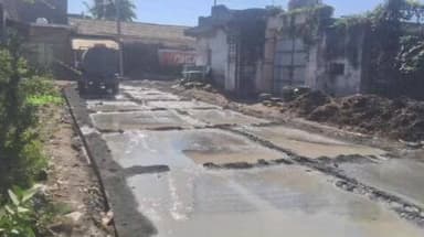 ગીર ગઢડા: ગીરગઢડાના ફાટસર ગામે માગઁ અને મકાન વિભાગ દ્રારા નવા સીસી રોડનુ કામ પુરજોશમા ચાલુ