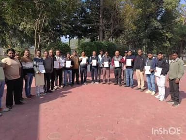 बैकुंठपुर: बैकुंठपुर में 24 दिसंबर को सर्व हिंदू समाज द्वारा नगर बंद धरना सभा की सूचना प्रशासन को दी गई