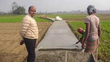 চণ্ডীতলা ১: পথশ্রী প্রকল্পে নতুন ঢালাই রাস্তা, পশপুরে দীর্ঘদিনের দাবি পূরণ
