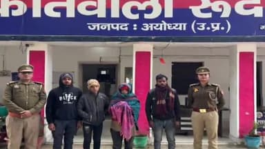 रुदौली: रुदौली के कोतवाल संजय मौर्य ने पुलिस टीम के साथ संवेदनशीलता दिखाते हुए एक भटकी हुई महिला को सकुशल परिजनों से मिलाया