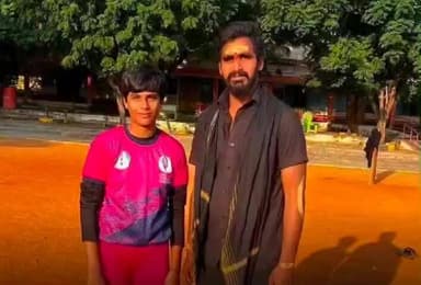 సంతనూతలపాడు: చీమకుర్తికి చెందిన సాయి లత జాతీయ కబడ్డీ పోటీలకు ఎంపిక, ఆంధ్ర జట్టు తరఫున ఆడనున్న సాయిలత