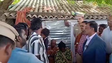 சாத்தான்குளம்: காந்தி நகரில் வாலிபர் படுகொலை செய்யப்பட்டது தொடர்பாக எஸ்சி எஸ்டி அணையா அதிகாரிகள் விசாரணை