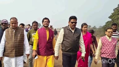 বরজোড়া: আগামী ৩০ শে ডিসেম্বরের মুখ্যমন্ত্রীর জনসভাকে সামনে রেখে বড়জোড়ায় জনসভার মাঠ পরিদর্শনে বিধায়ক অলোক মুখার্জি