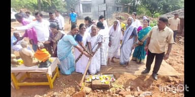दापोली: इळणे बौद्ध वाडीत बुद्ध विहाराच्या पुनर्बांधणीचा शुभारंभ