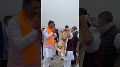 भाजपा के राष्ट्रीय कार्यकारी अध्यक्ष का स्वागत #shortvideo #nitinnabin