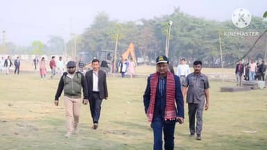 নগাঁও: কেন্দ্ৰীয় গৃহমন্ত্ৰীগৰাকীৰ বটদ্ৰৱা আগমনৰ পূৰ্বে বটদ্ৰৱাত উপস্থিত অসম চৰকাৰৰ অতিৰিক্ত মুখ্য সচিব