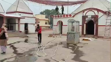 पिपराही: मुख्यमंत्री नीतीश कुमार की संभावित यात्रा को लेकर देकुली धाम में तैयारियां तेज़