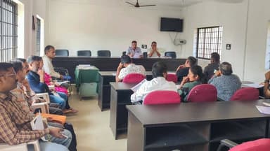 ವಿರಾಜಪೇಟೆ: ಪೊನ್ನಂಪೇಟೆ ತಾಲ್ಲೂಕು ಗ್ಯಾರಂಟಿ ಯೋಜನೆಯ ಪ್ರಗತಿ ಪರಿಶೀಲನಾ ಸಭೆ ನಡೆಯಿತು