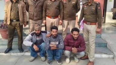 अम्बाला: आपरेशन हॉट स्पॉट डोमिनेशन: अम्बाला शहर में 6 ग्राम हेरोइन के साथ तीन आरोपी गिरफ्तार