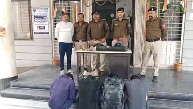 गोटेगांव: चोरी की वारदात को अंजाम देने वाले चार चोर पुलिस द्वारा गिरफ्तार, गैस सिलेंडर और गैस कटर भी बरामद