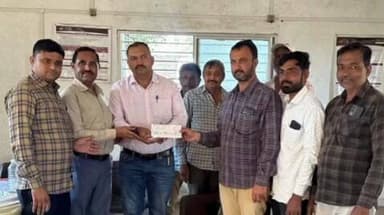 તાલાળા: તાલાલાગીરની જશાધાર કેદાર સેવા સહકાર મંડળીને પાણીવેરા પ્રોત્સાહન યોજનાનો ચેક વિતરણ કરાયો