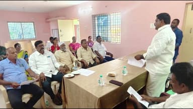 పీలేరులో 1.36కోట్లతో రైతు బజార్ నిర్మాణానికి ప్రతిపాదనలు.. మార్కెట్ యార్డు చైర్మన్ పురం రామ్మూర్తి