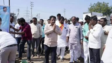 ಪಟ್ಟಣದಲ್ಲಿ ಸಮುದಾಯ ಭವನ ನಿರ್ಮಾಣ ಕಾಮಗಾರಿಗೆ ಶಾಸಕರಿಂದ ಭೂಮಿಪೂಜೆ