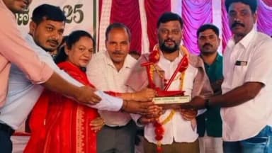 ಹಾಸನ: ಕಂದಲಿ ಕೃಷಿ ವಿಜ್ಞಾನ ಸಭಾಂಗಣದಲ್ಲಿ ರೈತ ದಿನಾಚರಣೆ