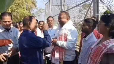 নগাঁও: ৰহা সমষ্টিৰ বিভিন্ন স্থানত তিনিদিনত ৩৯টাকৈ পথৰ আধাৰশিলা স্থাপন কৰিলে ৰহাৰ বিধায়ক শশীকান্ত দাসে