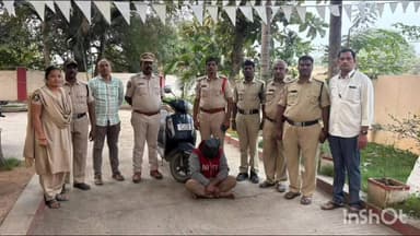పూతలపట్టు: పలు కేసుల్లో ద్విచక్ర వాహనాలు అపహరించిన వ్యక్తిని అరెస్ట్ చేసిన బంగారు పళ్యం పోలీసులు