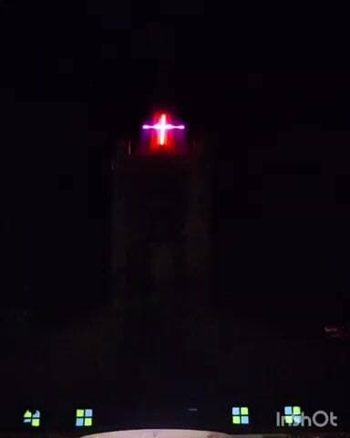 भातकुली: खोलापूर येथील संत पीटर चर्च ख्रिसमस नाताळच्या विद्युत रोषणाई*