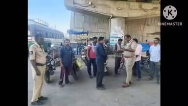 బెల్లంపల్లి: తాండూర్ లో విస్తృతంగా వాహన తనిఖీలు చేపట్టిన పోలీసులు