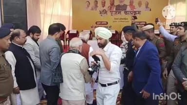 पानीपत: पानीपत में नए फ्लाई ओवर के लिए केंद्रीय मंत्री मनोहर लाल ने किया भूमि पूजन