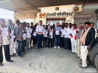 चितलवाना: श्रम विभाग ने ट्रांसपोर्ट चालकों को कानून अधिकारों के प्रति जागरूक किया