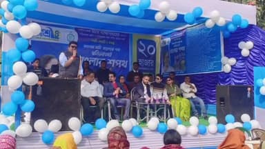 করিমপুর ২: পোড়াদহ ২ নম্বর পঞ্চায়েতে রাস্তাশ্রী ৪ প্রকল্পের উদ্বোধন, উপস্থিত MLA ও BDO