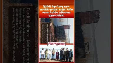 वनविभागाची कामगिरी: हिंगोलीतील मगर ताडोबात सुरक्षितपणे सोडली