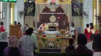 பண்ருட்டி: பணிக்கன் குப்பத்தில் புனித விண்ணேற்பு ஆலயத்தில் கிறிஸ்துமஸ் விழா