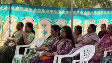 તાલોદ: શહેરમાં રૂ.7 કરોડના વિકાસના કામોના ખાતમહુર્ત અને લોકાર્પણ કાર્યક્રમ સાંસદ શોભનાબેન બારૈયા ની ઉપસ્થિતમાં યોજાયો