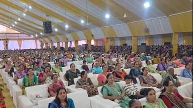 પ્રાંતિજ: તખતગઢ ગામે ચાલી રહેલા ભાગવત સપ્તાહમાં દસ્ક્રોઇના ધારાસભ્ય બાબુલાલ જમનાદાસ પટેલ પહોંચ્યા